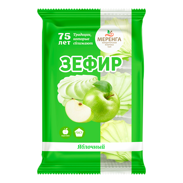  Меренга Зефир Яблочный, 270г   в Лесной