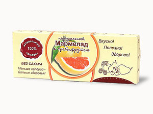  Мармелад натуральный "Грейпфрут" 140г в Лесной