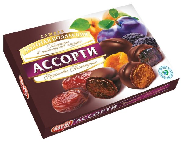 №2 КФ МИР Фруктовое наслаждение (набор шоколадных конфет) 170г в Лесной