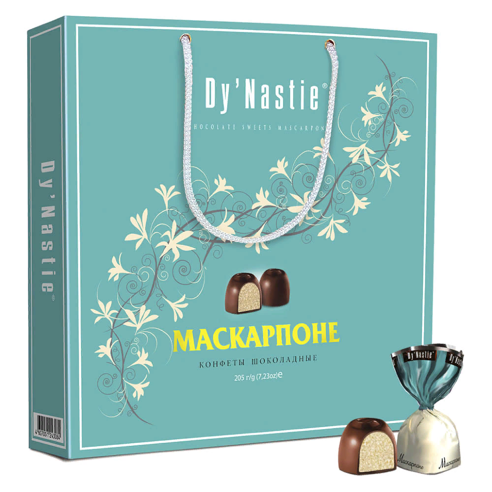  Династия Сумка 170г Конфеты "Маскапроне" в Лесной